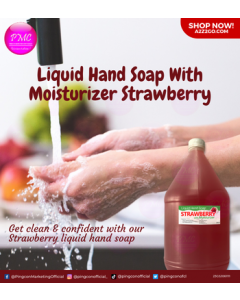 Liquid Hand Soap with Moisturizer Strawberry | Gallon x 1