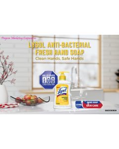 Lysol Anti-Bacterial Fresh Hand Soap | 225ml
