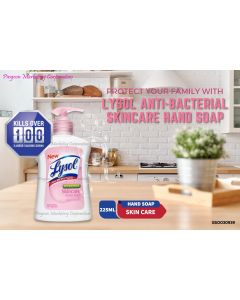 Lysol Anti-Bacterial Skincare Hand Soap | 225ml