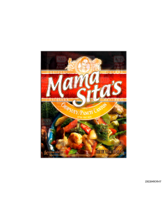 Mama Sita's Stir Fry Mix Chopsuey/Canton | 40g x 1