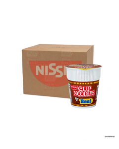  Nissin Cup Noodles Beef | 60g x36