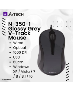 A4Tech N-350-1 V Track USB Wired Mouse 