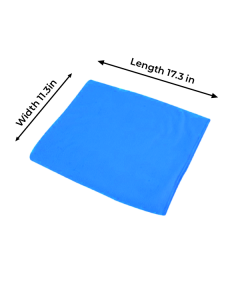 Pranela Blue with Edging x 1