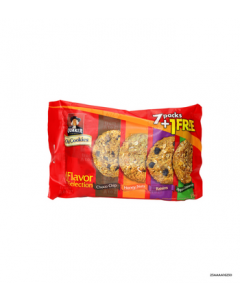 Quaker Cookies Variety Pack | 27g x 7+1