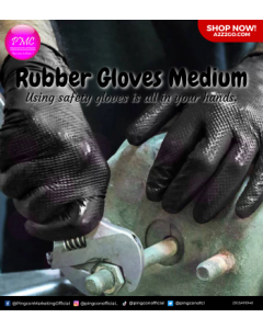 Rubber Gloves | Ordinary Medium x 1 Pair