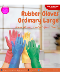 Rubber Gloves | Ordinary Large x 1 Pair