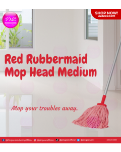 Rubbermaid Mop Head | Medium Red x 1