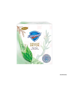 Safeguard Detox Bar Soap Tea Tree Tripid | 108g x 3