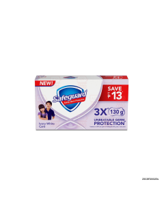 Safeguard Ivory White Care Bar Soap Tripid | 125g x 3