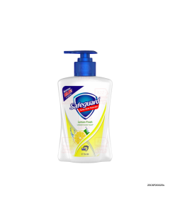 Safeguard Lemon Fresh Liquid Hand Soap Bottle | 225ml x 1