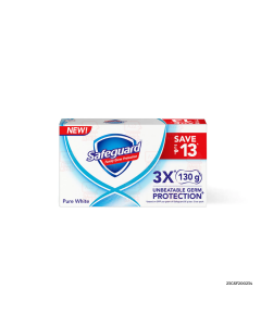 Safeguard Pure White Bar Soap Tripid | 130g x 3