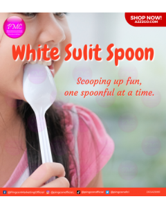 Sulit Spoon | White x 25 Pieces