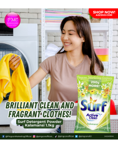 Surf Detergent Powder Kalamansi 1.1kg x 1