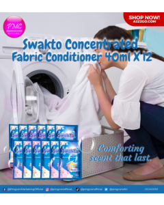 Swakto Concentrated Fabric Conditioner | 40ml x 12
