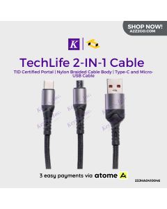 Realme Techlife 2-in-1 USB Cable