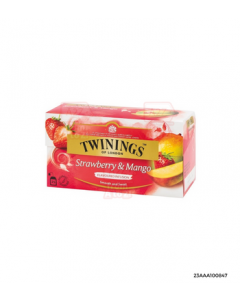 Twinings Strawberry And Mango Flavoured Infusion | 25bags x 1 pack