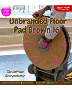 Unbranded Floor Pad | Brown 16" x 1
