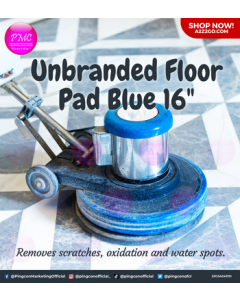 Unbranded Polishing Pad | Blue 16" x 1