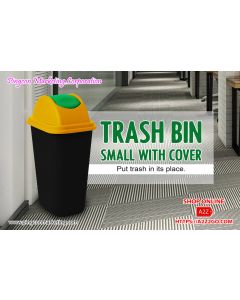 Trash Bin | Small with cover