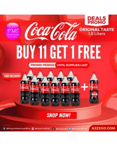 Coca-Cola Regular | 1.5L (Buy 11 Get 1 Free)