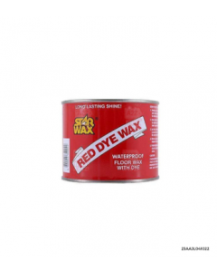 Starwax Floor Wax Red with Dye | 450g x 1