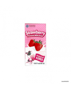Yonsei strawberry Flavored Milk Drink | 190ml x 1