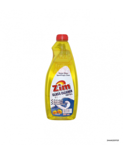 Zim Glass Cleaner Lemon Refill 500mL x 1	