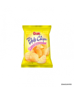 Oishi Natural Potato Chips Plain Salted 60g X 1