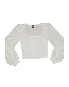 Gabs Garments | White Top Long Sleeves