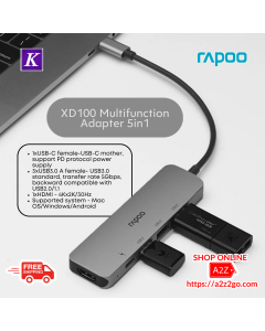 Rapoo Multifunction Adapter 5 in 1