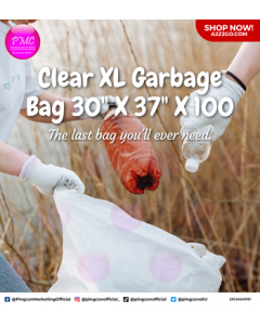 Good Quality Garbage Bag | XL Clear 30" x 37" x 100