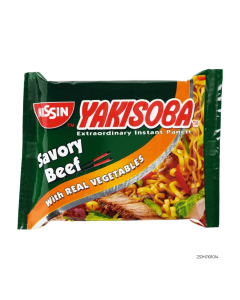 Nissin Yakisoba Pouch Savory Beef | 59g x 1